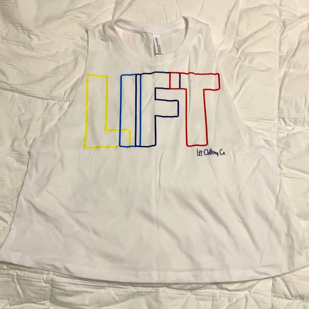 Brand new size medium work out crop top tank